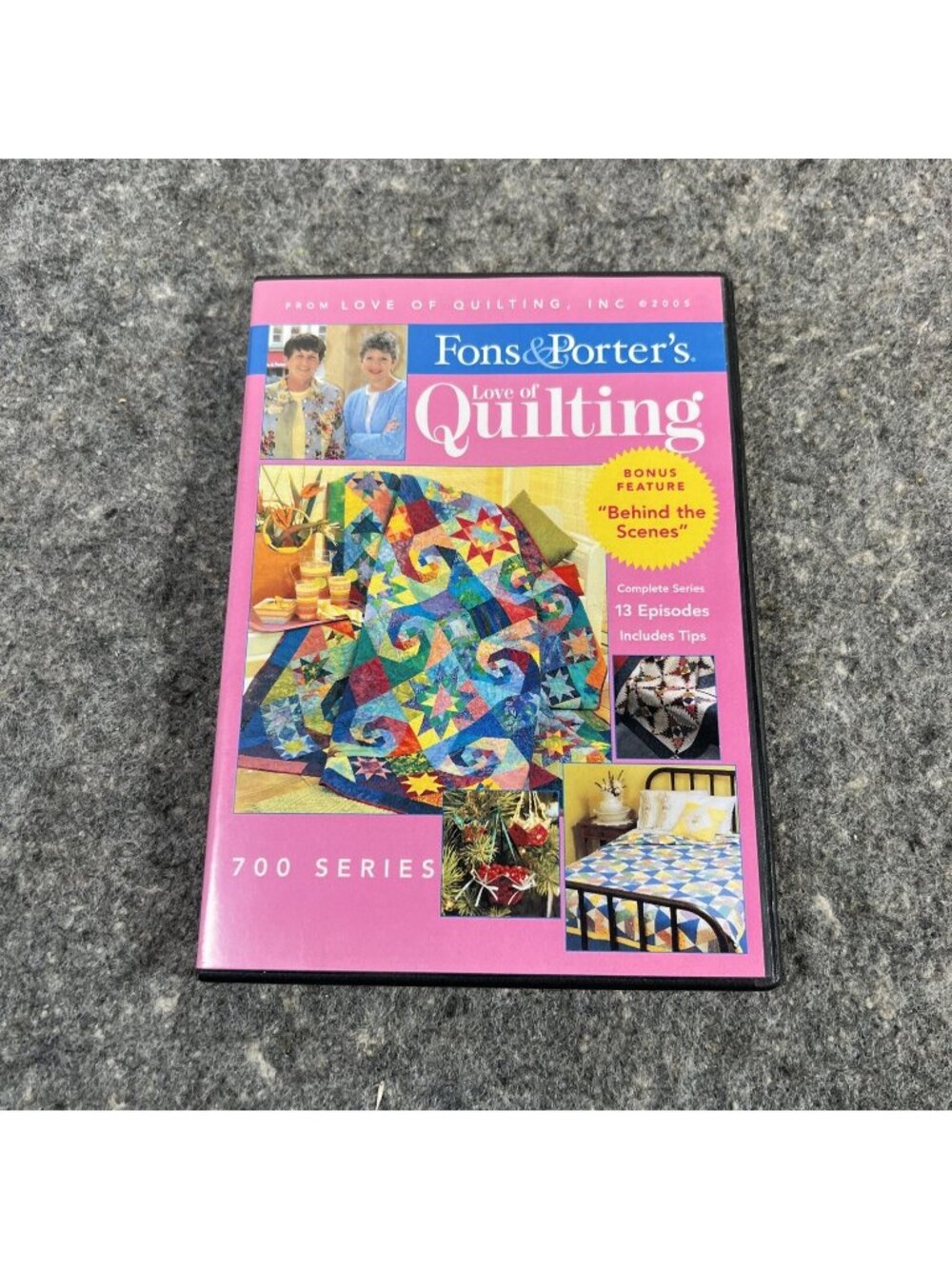 Fons & Porter’s love of quilting 700 series 13 episodes DVD